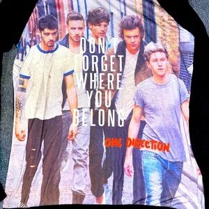 One direction don’t forget where you belong full sleeve shirt